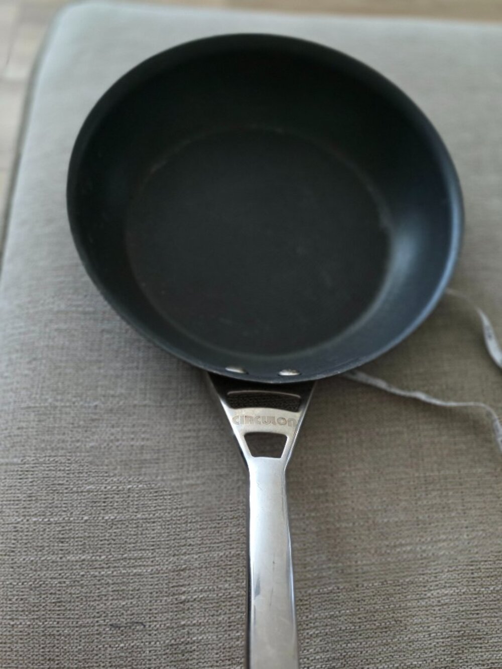 CIRCULON SKILLET 10" FRYING PAN NON-STICK HARD ANODIZED COOKWARE - EUC